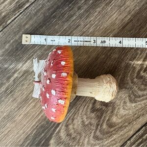 Red and White Mushroom Ornament